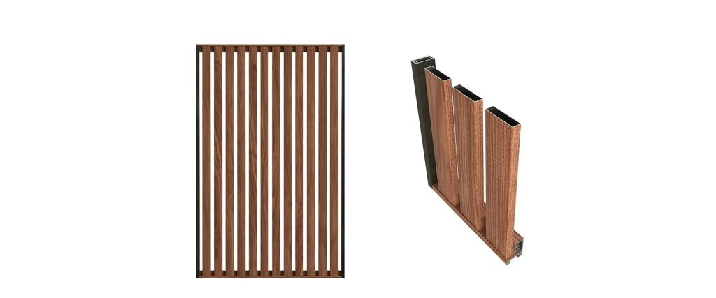 Panelized Shading Shading: Versatile and minimalist aluminum shading solution - ForMe Design