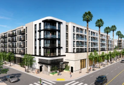 Aluminum Wall Cladding in Los Angeles for 5420 Sunset