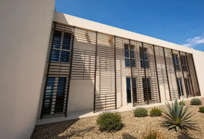 Aluminum Shading System in Lampedusa
